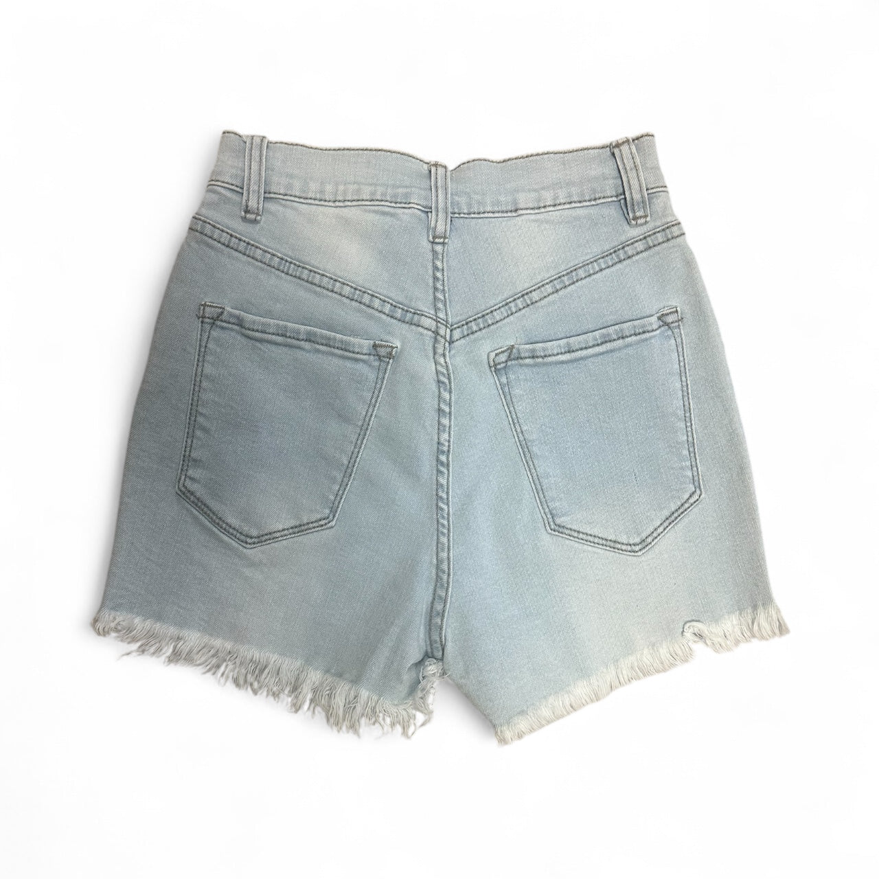 Blue Skies Ripped Shorts