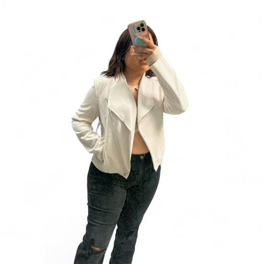 Dreamy Cream Suede Jacket